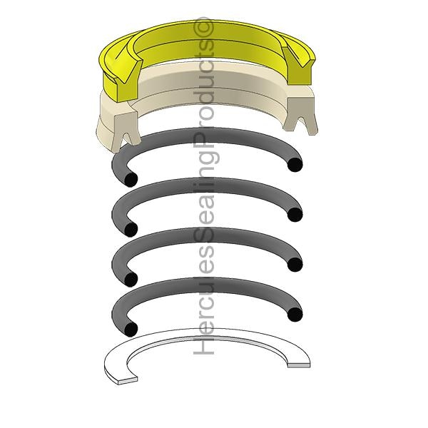 Nissan - After Market Parts Hydraulic Cylinder Repair Kit- 45 mm Rod Kit 58699-L6811 - main